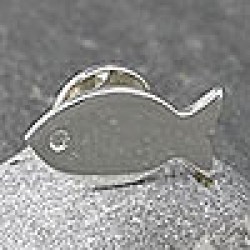 Blue Eye Fish Tie-Pin