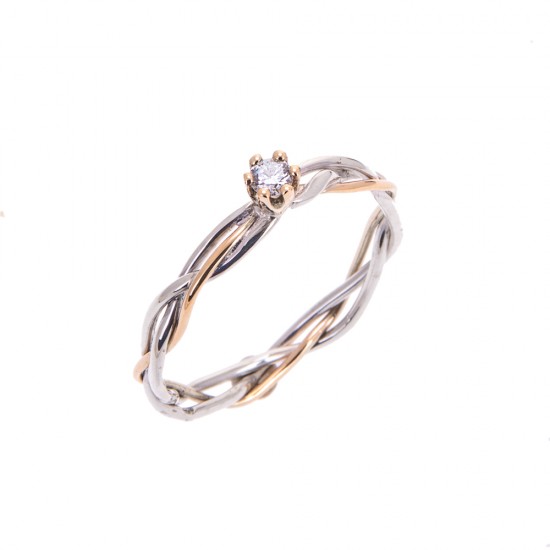 U Me and Jesus engagement ring