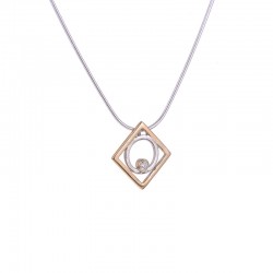 Heavens Embrace Diamond Pendant