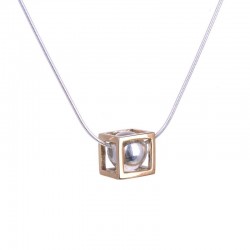 Kingdom Cube and Sphere Pendant