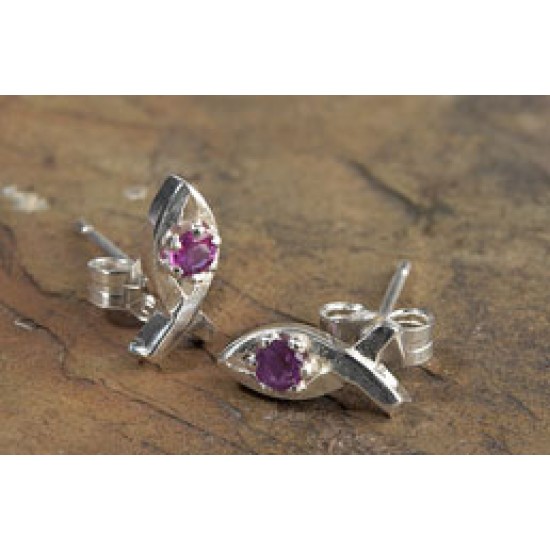 Baby Jesus Gem Earrings